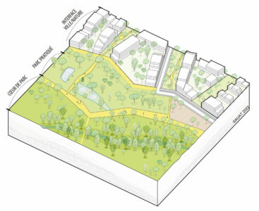 Les gradients de nature qui peuvent composer un parc en ville