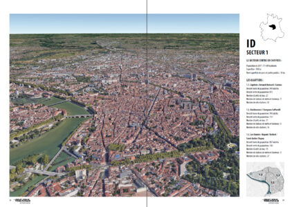 Image de la partie du cahier toulousain secteur centre qui évoque l'identité du quartier