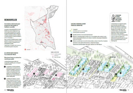 Image de la partie du cahier toulousain secteur Est qui évoque le renouvellement urbain