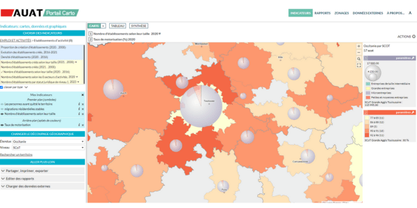 Visuel représentant un outil public proposé par l'AUAT