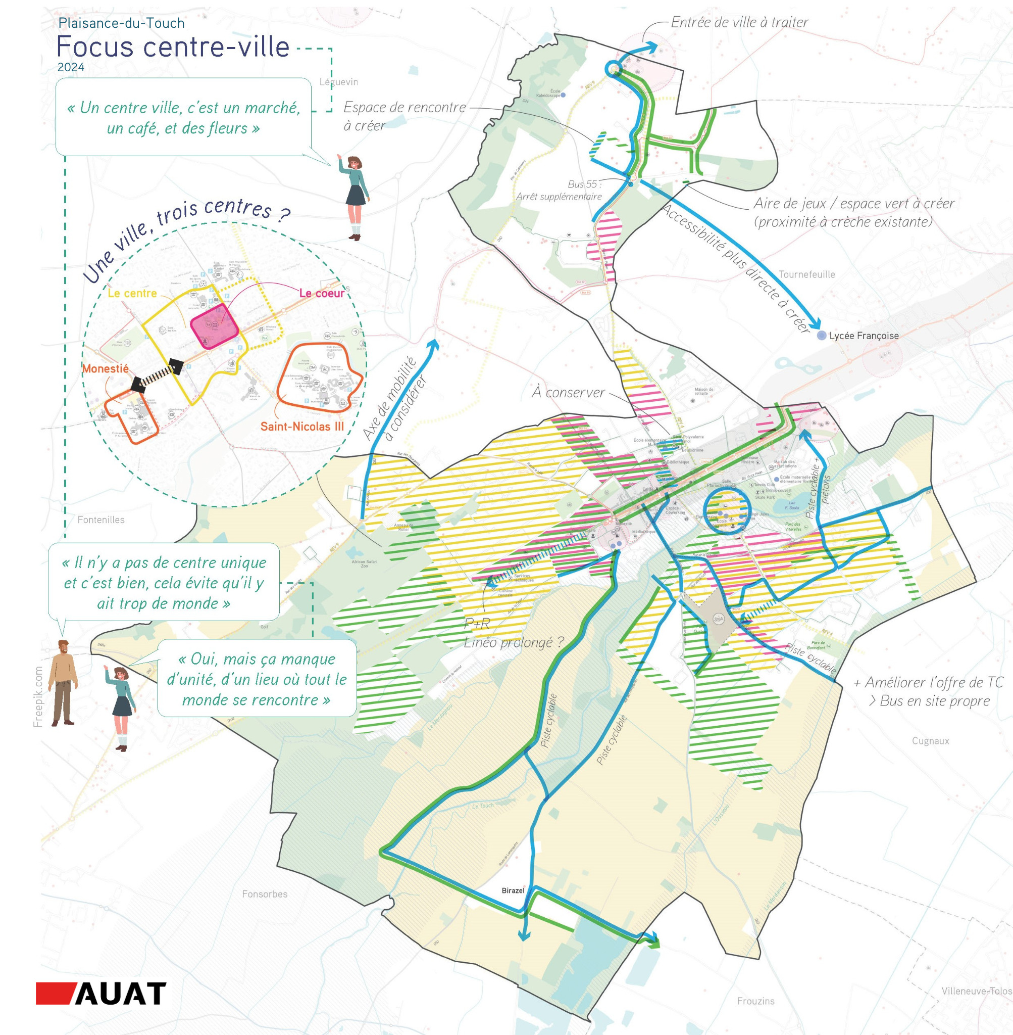 Carte PlaisanceduTouch Centreville AUAT