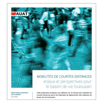 couverture de la publication AUAT sur les mobilités de courtes distances