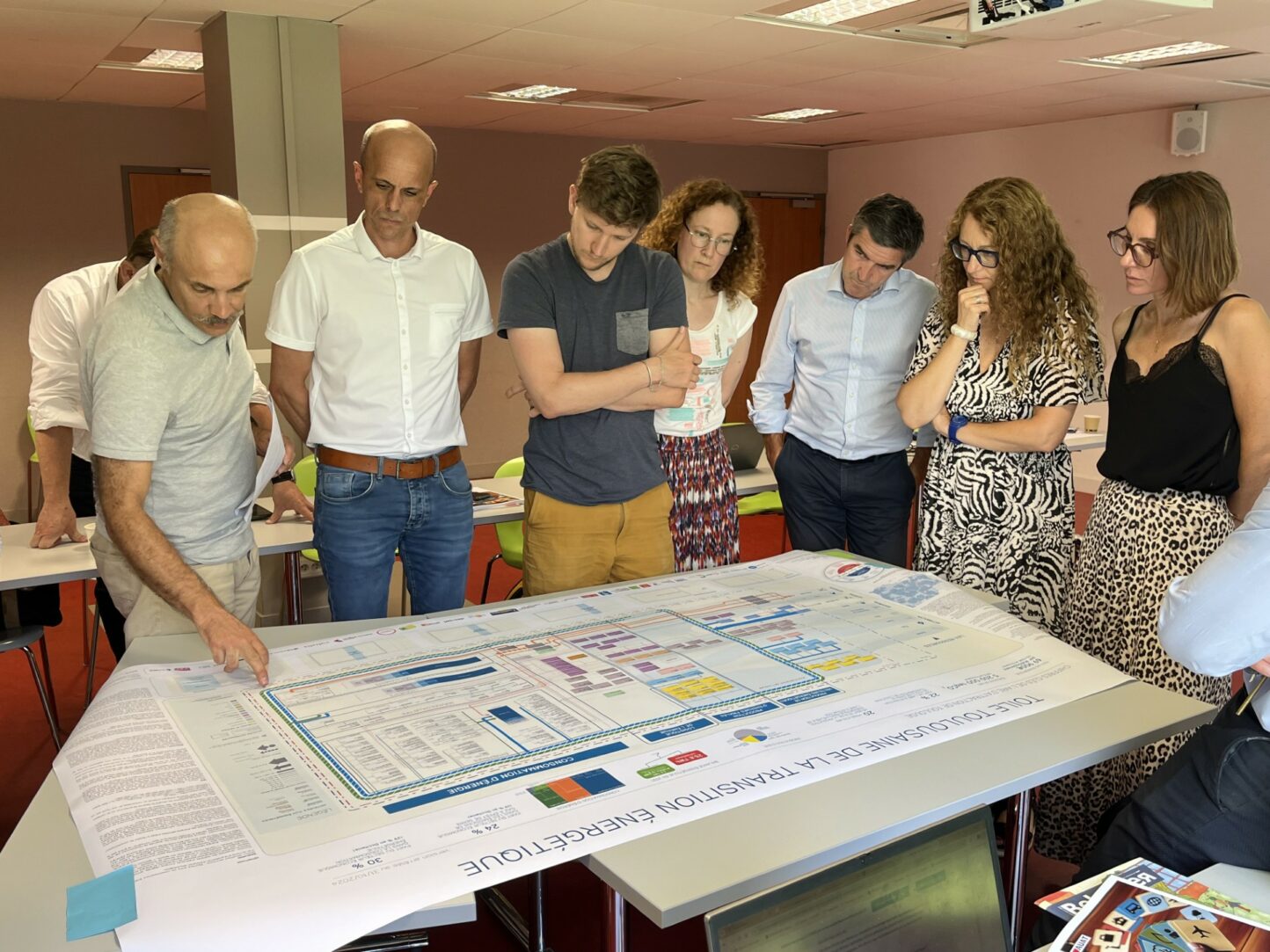 Photos des participants de l'interclub du Dialogue métropolitain de Toulouse, le 1er juillet 2025