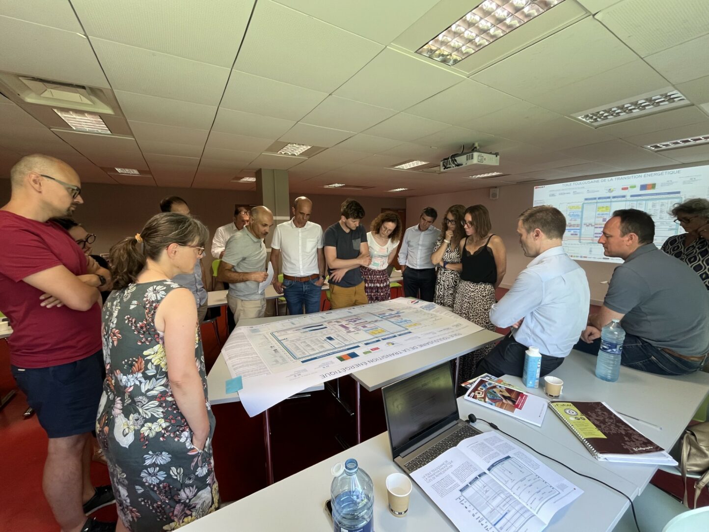 Photos des participants de l'interclub du Dialogue métropolitain de Toulouse, le 1er juillet 2025