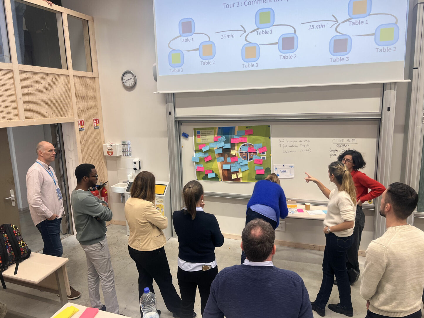 Photo de l'atelier coanimé par l'AUAT lors de la rencontre Fnau 2025