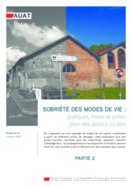 Sobriété des modes de vie – Partie 2 – Pistes pour l’action publiques locale