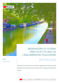 Dossier – Observatoire schéma directeur cyclable de l’agglomération toulousaine (16 p.)