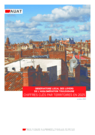 Chiffres clés – Observatoire loyers agglomération toulousaine 2025 (8 p.)