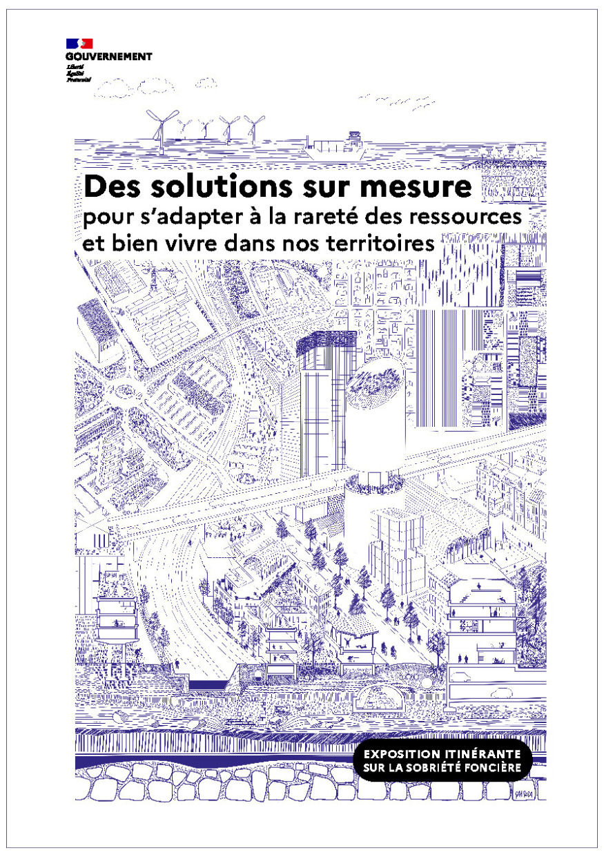 couverture du livret de l'exposition du mois de la sobriété foncière en 2026