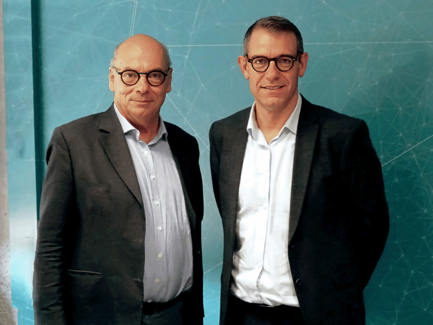 Photo de Jean Baptiste de Scorraille, nouveau président de l'AUAT et Yann Cabrol, directeur général