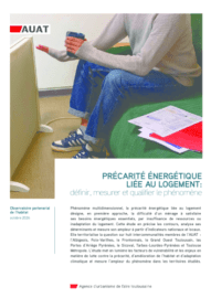 Précarité énergétique liée au logement – Définir, mesurer et qualifier le phénomène (28 p.)