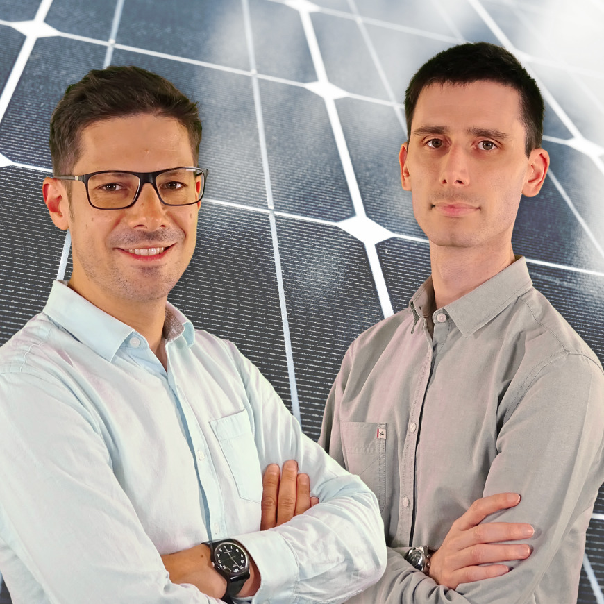 Visuel montrant les deux intervenants de la mini conférence sur l'énergie, le 3 novembre 2026